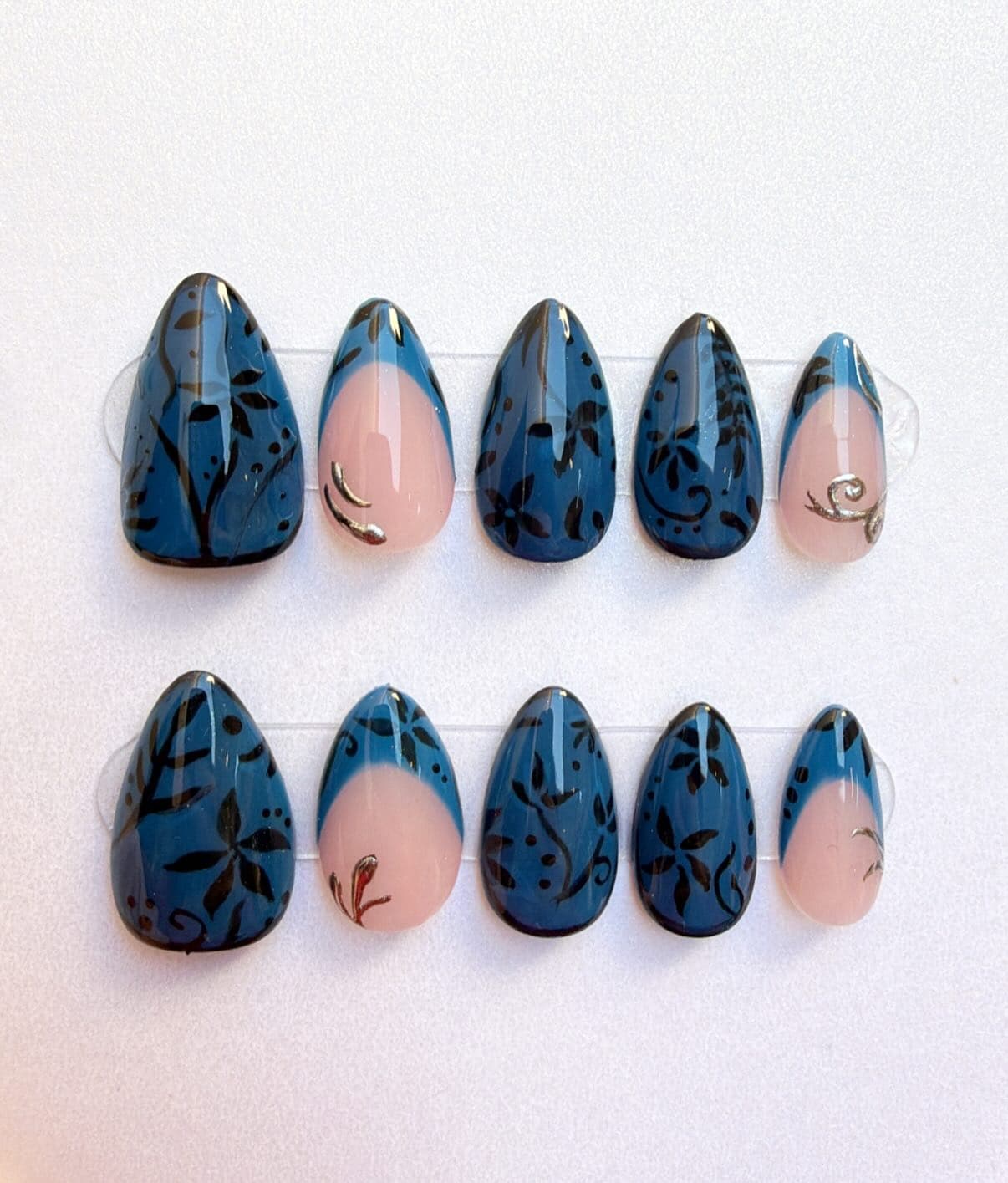 Blue mosaic inspired set