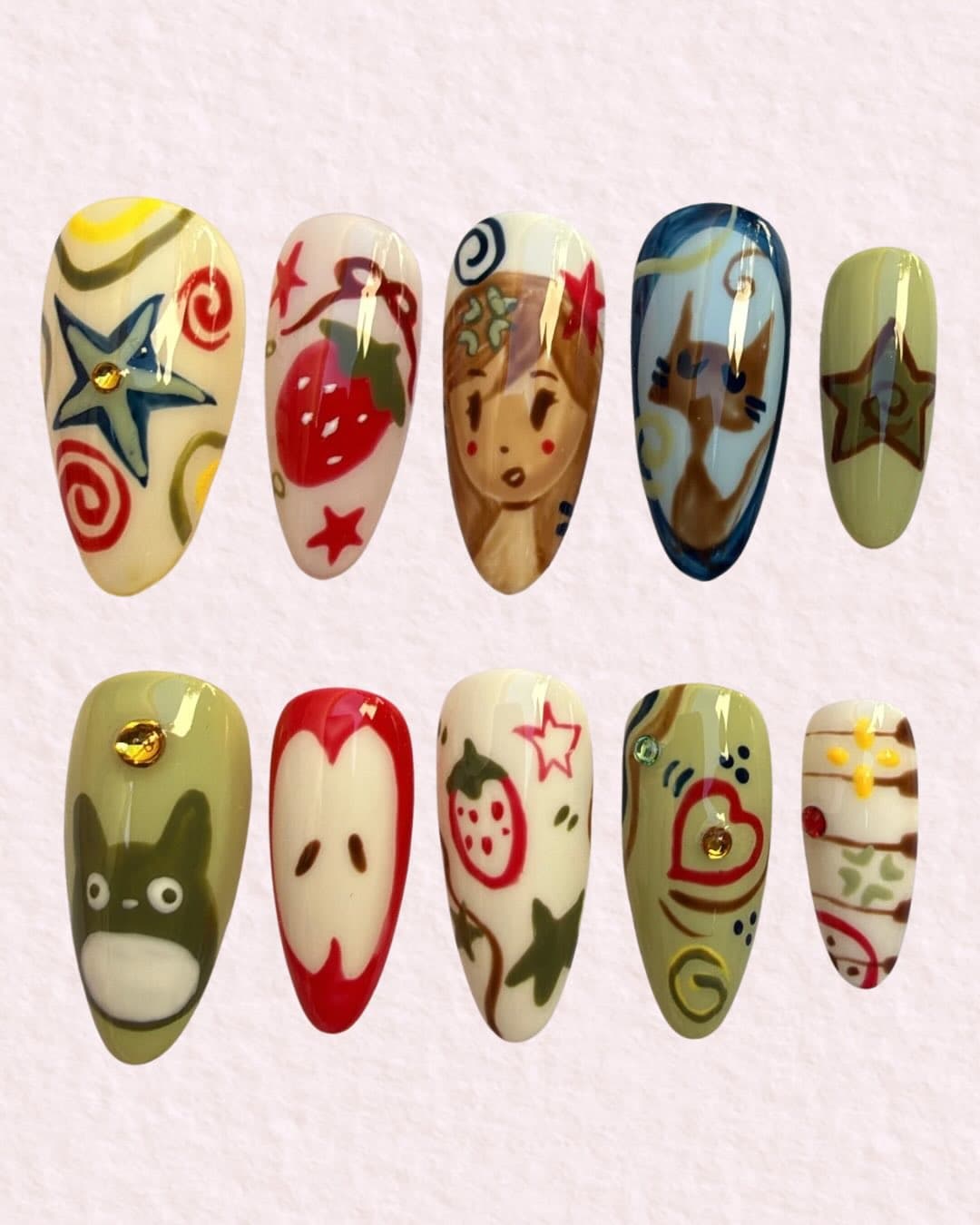 Cartoonish set