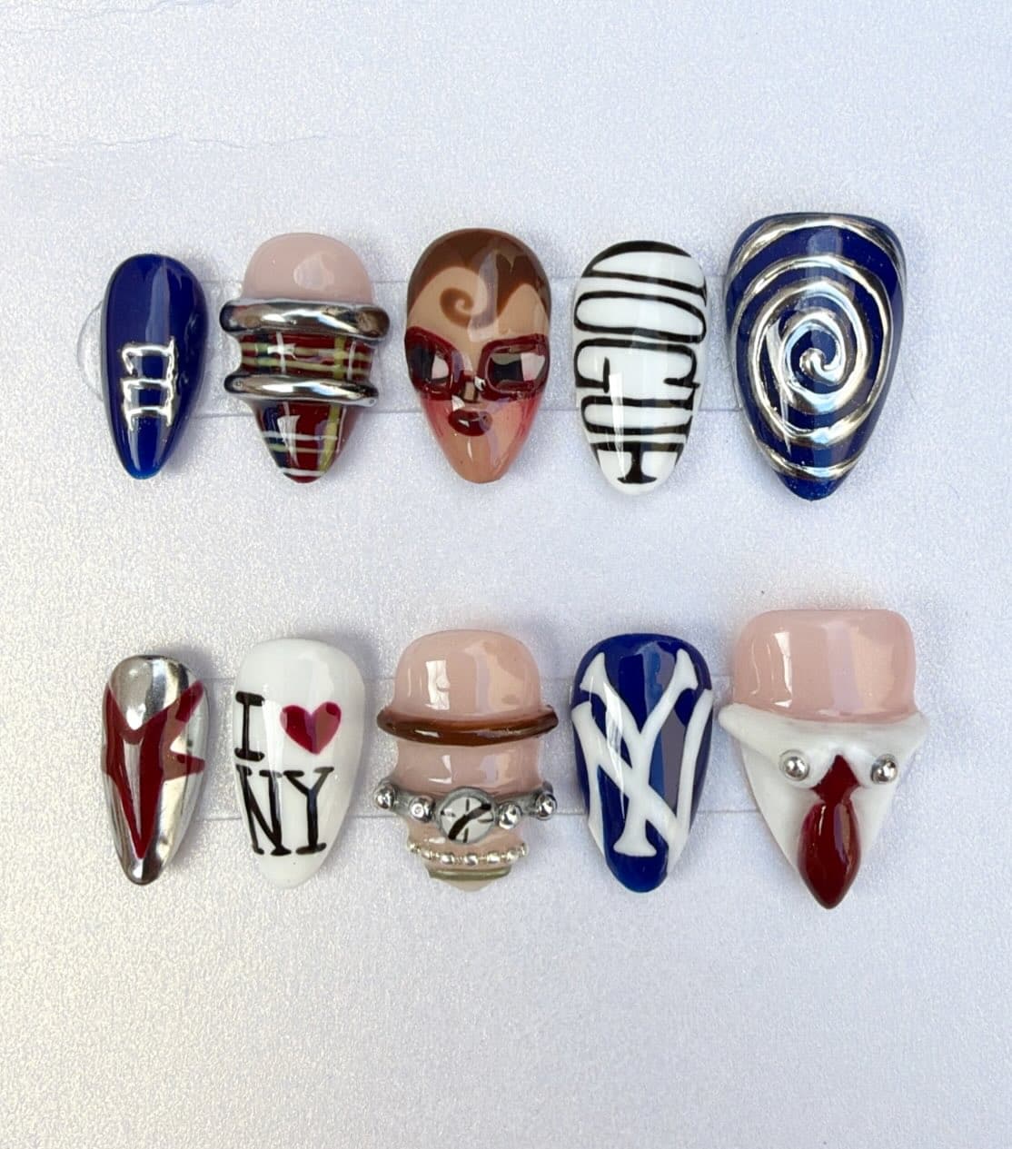 City girl nails 🤩🌃