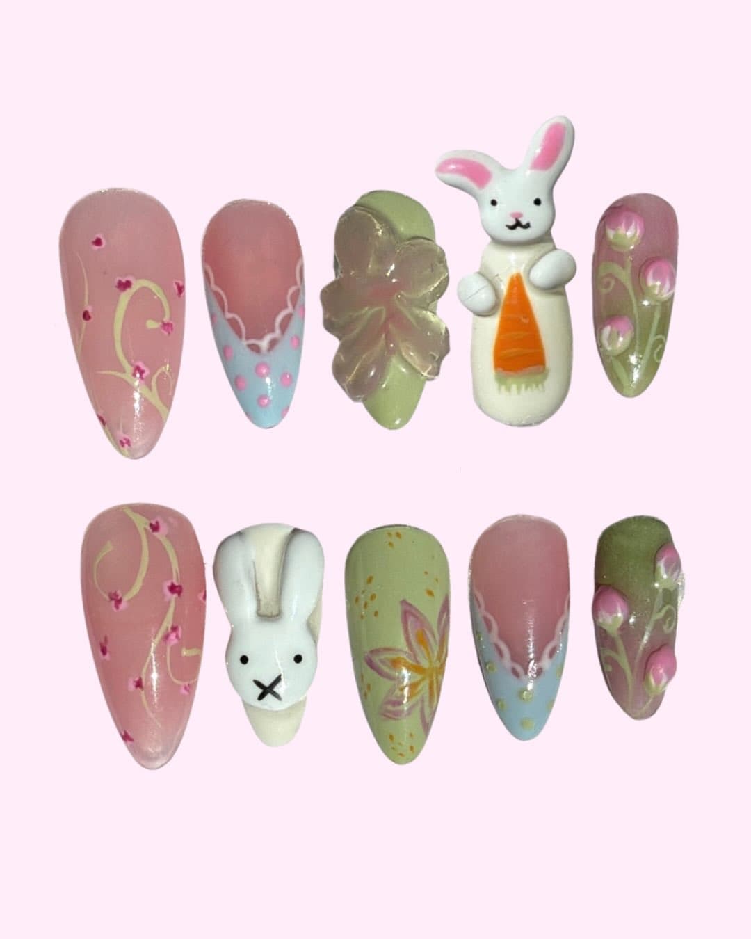 Easter nails! 🐇🌷